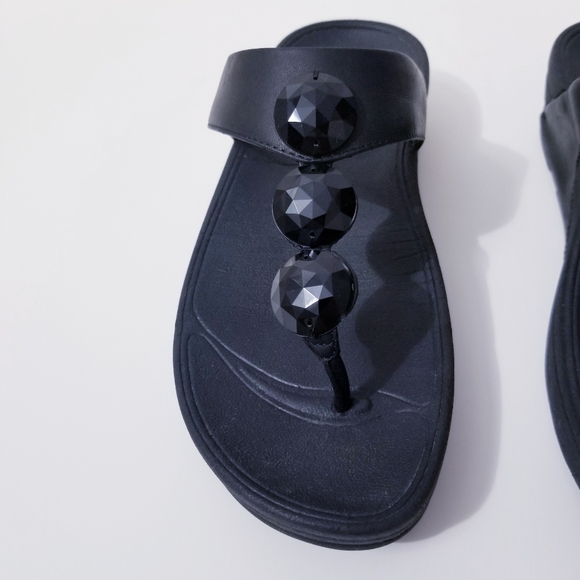 MICRO WOBBLEBOARD WEDGE FITFLOPS (FLIP FLOPS) - Picture 5 of 13